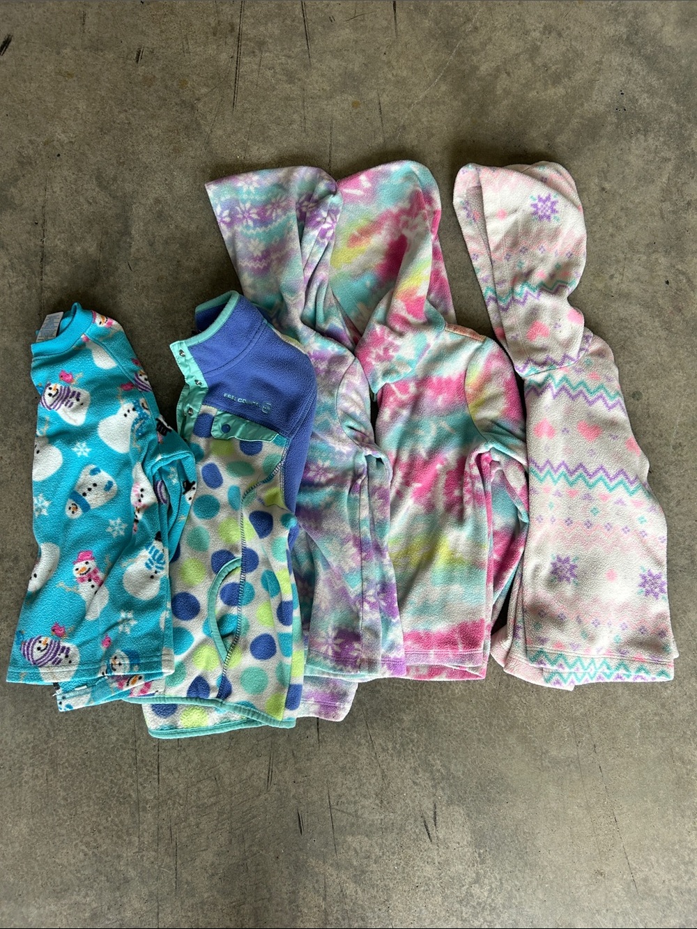 Lot of Girls Fleece Hoodies, Shirts